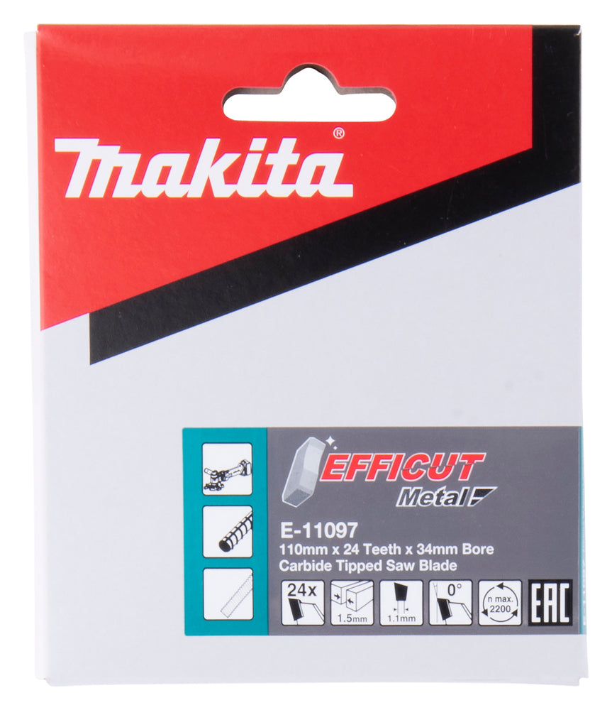 Sägeblatt 110x1,5x34, 24Z EFFICUT E-11097