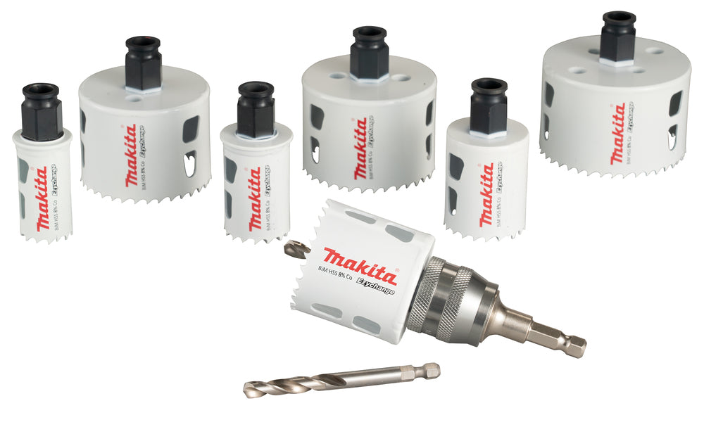 EZYCHANGE Lochsägen-Set universal 9-teilig HSS-BiM E-12295