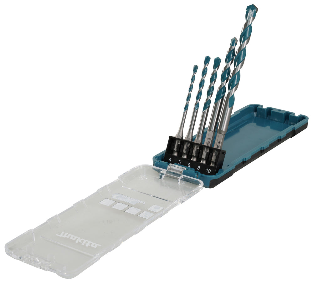 Multibohrer-Set 1/4" 5-tlg. E-16732