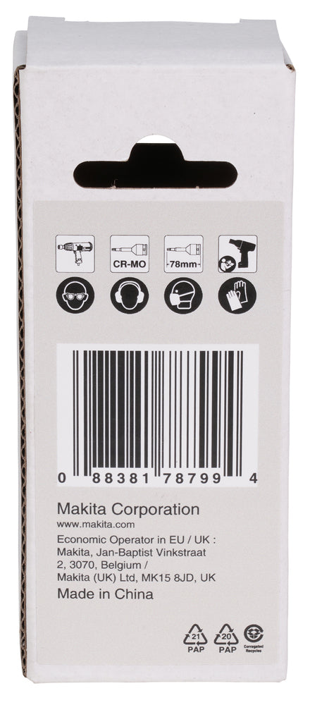 E-19825 Impact Black T-Schlagnuss 1/2" T45