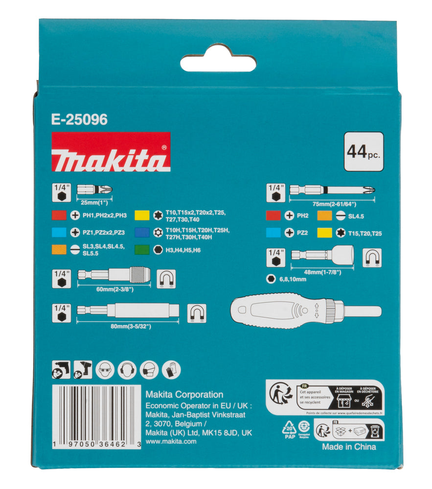 Bit-und-Ratschen-Set 44-tlg.