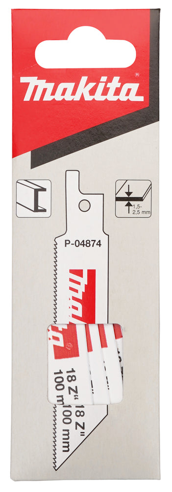 Reciprosägeblatt BIM 100/18Z Metall P-04874