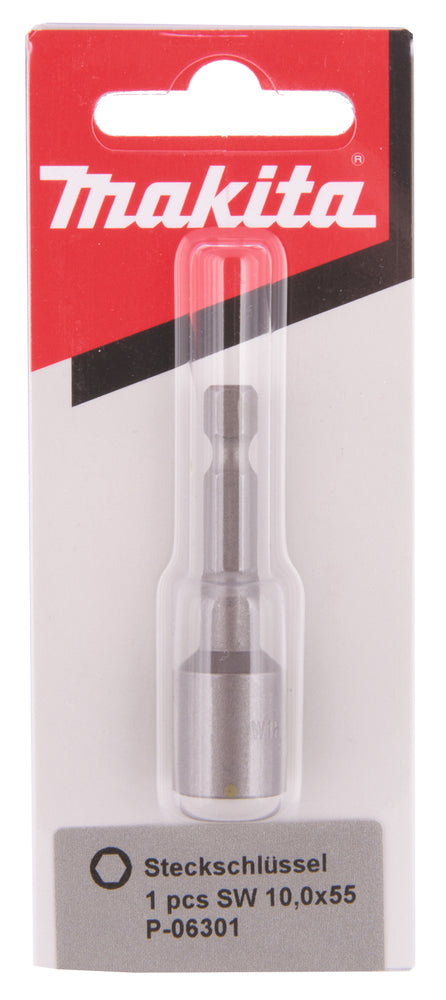 Steckschlüssel 1/4" SW10 P-06301
