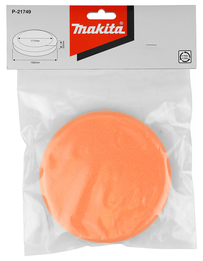 Polierpad orange Ø 150 mm P-21749