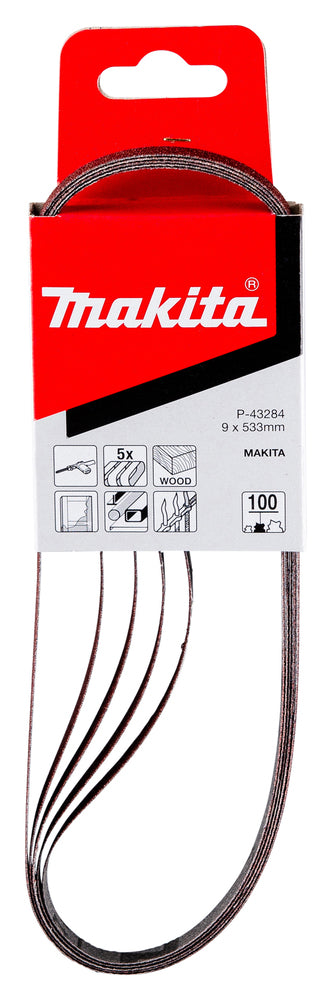 Schleifband 9x533 mm K100