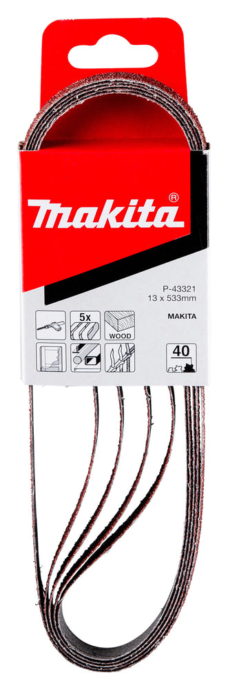 Schleifband 13x533 mm K40
