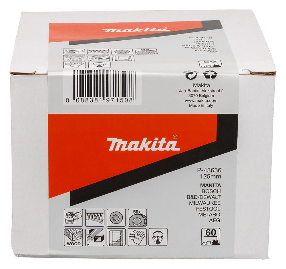 P-43636 Schleifscheibe P60 125mm Klett