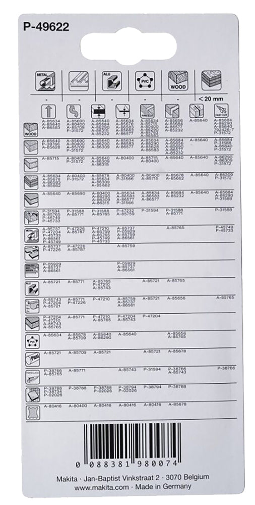 P-49622 Stichsägeblatt MG1014 bi