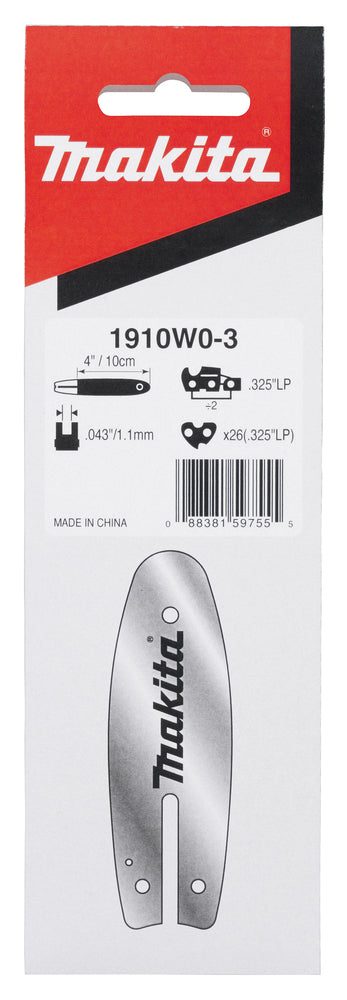 1910W0-3 Sägeschiene 80TXL 10cm