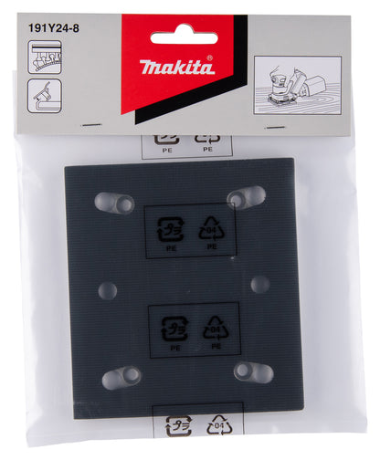 191Y24-8 Grundplatte Klett quadratisch