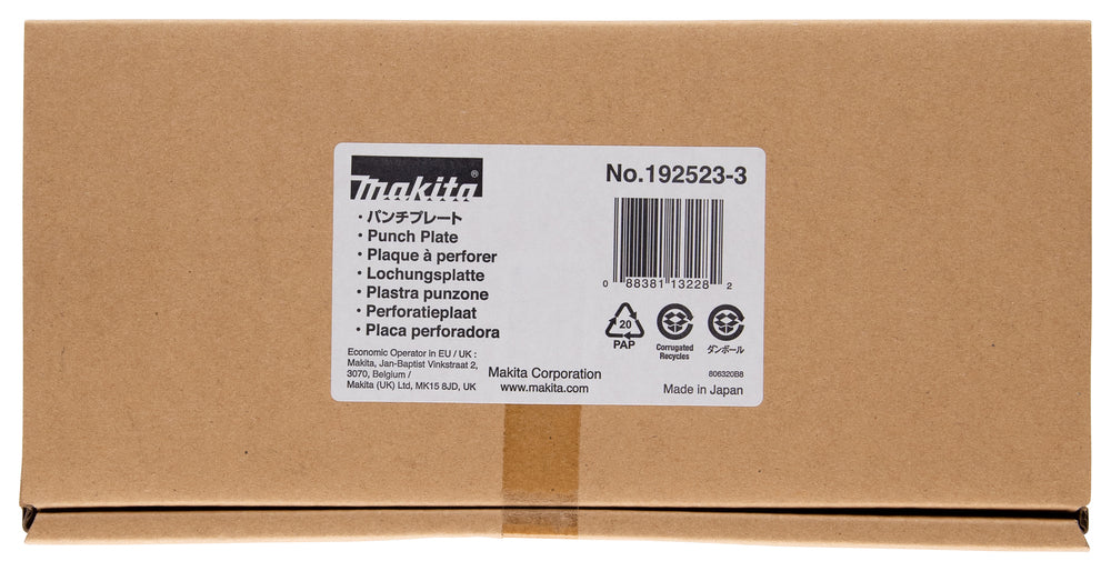 192523-3 Lochungsplatte