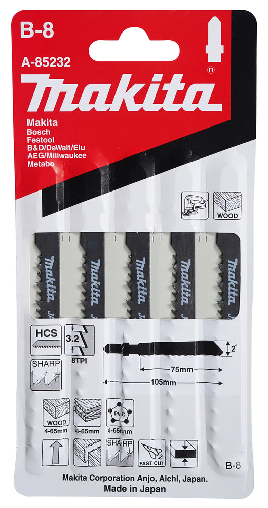A-85232 Stichsägeblatt B-8 Holz/Kunststoff