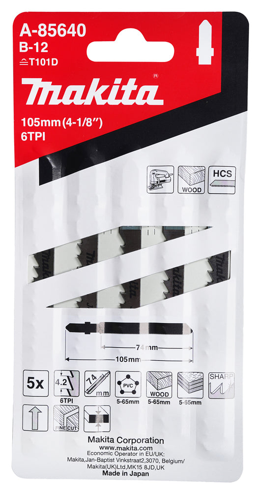 A-85640 Stichsägeblatt B-12 Holz/Kunststoff