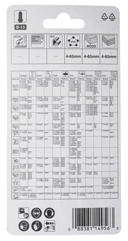 A-85656 Stichsägeblatt B-13 Weichholz/Kunststoff