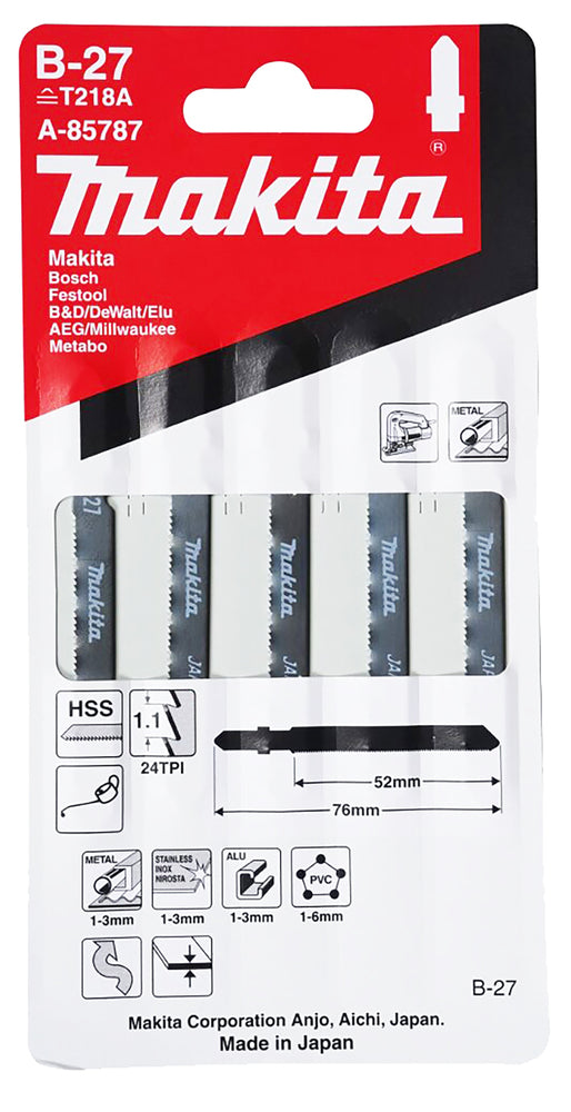 A-85787 Stichsägeblatt B-27 Metall/Kunststoff