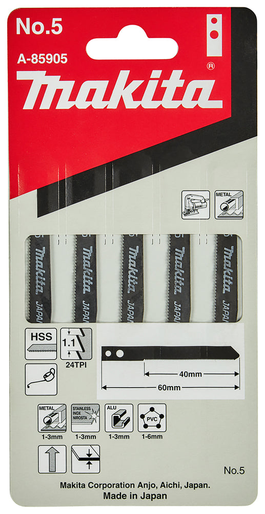 A-85905 Stichsägeblatt Nr.5 Metall/Kunststoff