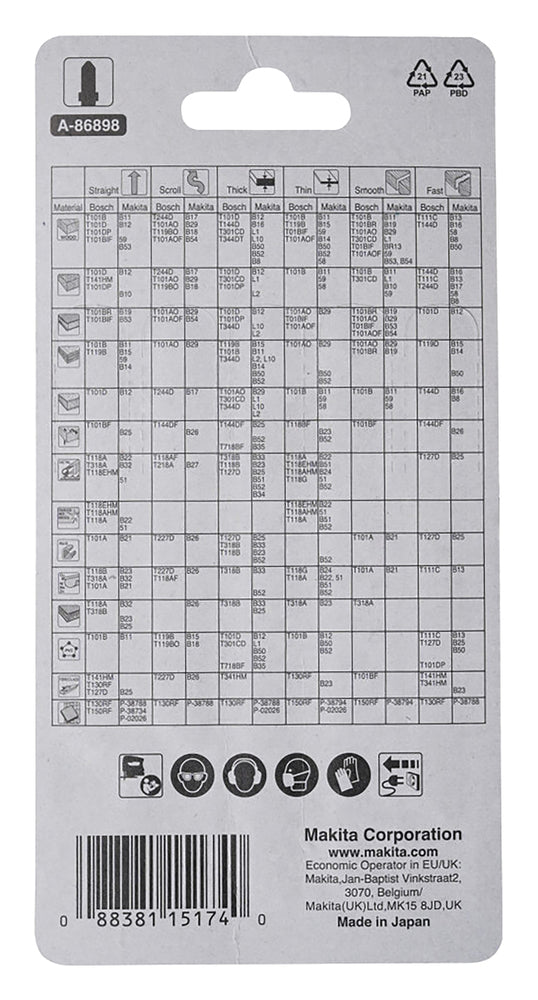 A-86898 Stichsägeblatt-Set
