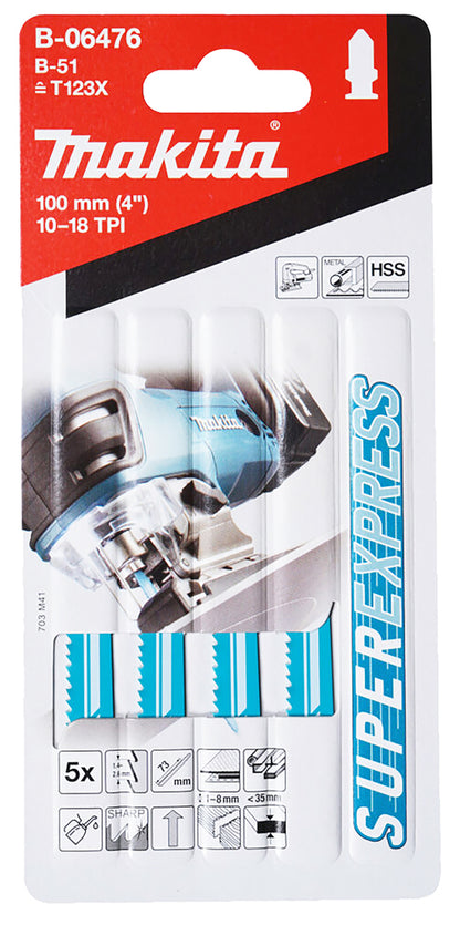 B-06476 Stichsägeblatt B-51 Metall/Edelstahl