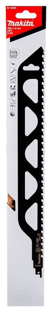 B-10403 Reciprosägeblatt HM 455/2Z