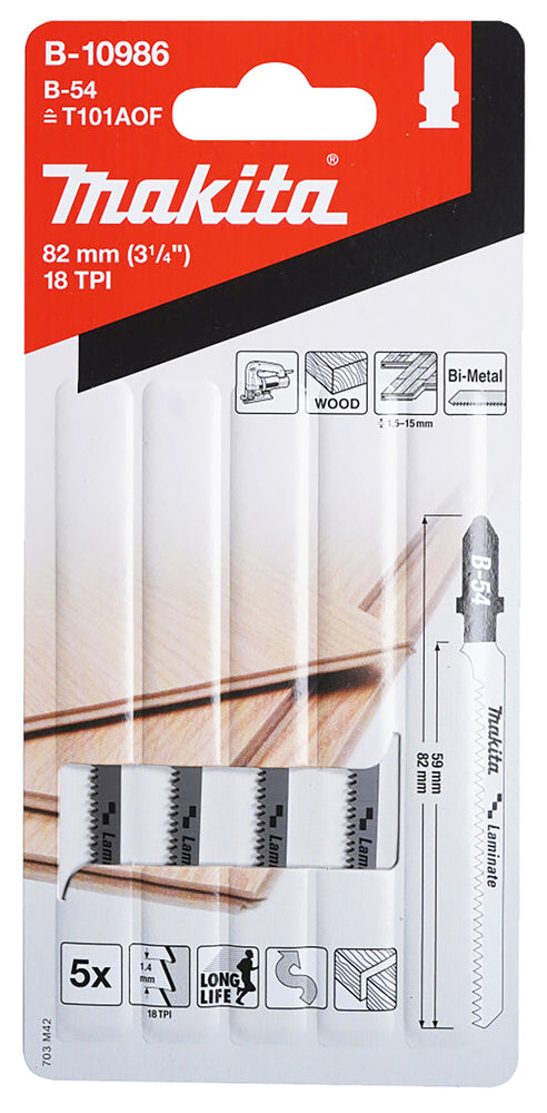 B-10986 Stichsägeblatt B-54 bi Kurvenblatt Laminat