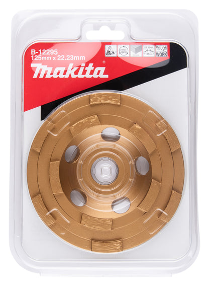 B-12295 Diamantschleiftopf grob 125mm