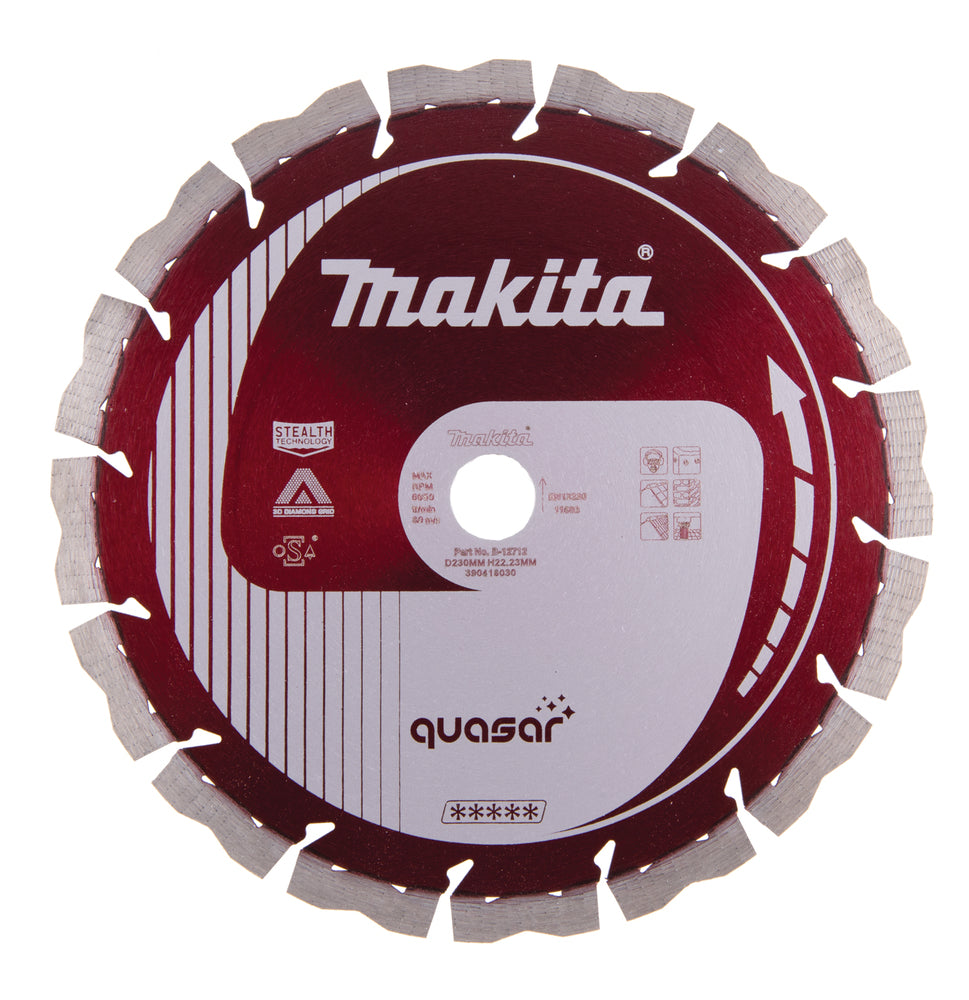 Diamanttrennscheibe Quasar 230mm