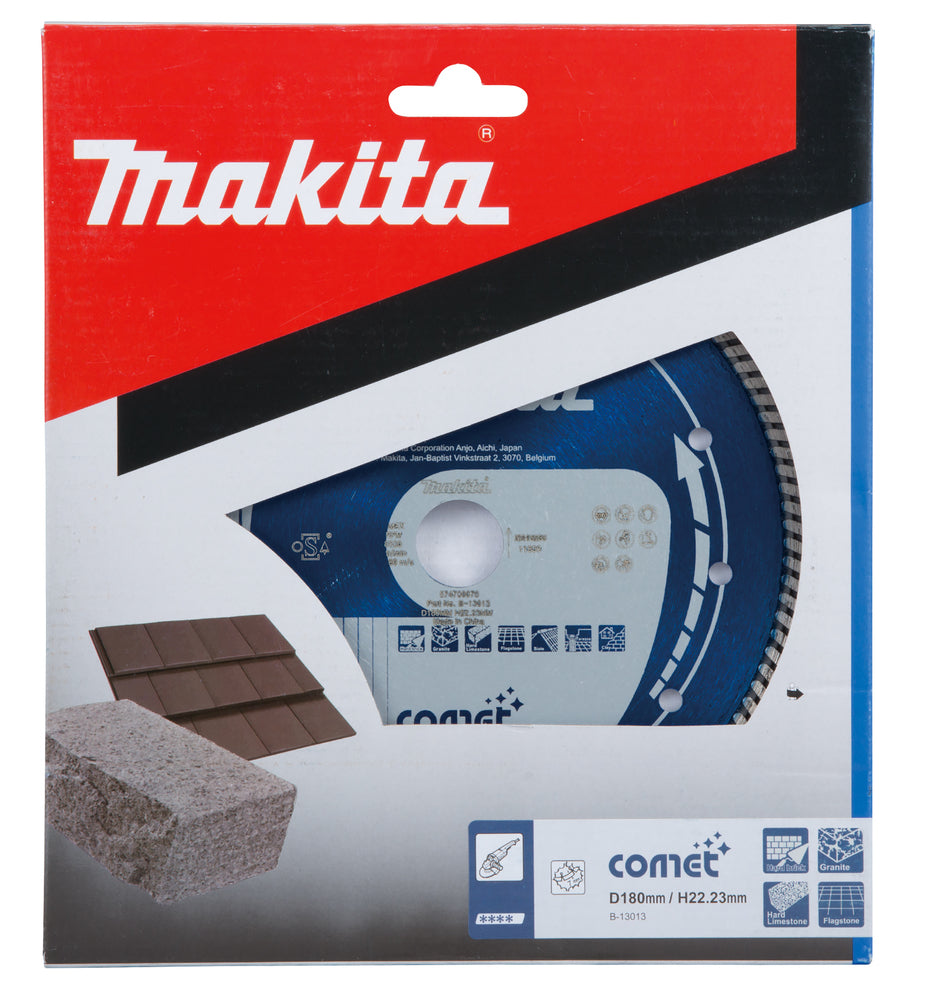 Diamanttrennscheibe Comet Turbo 180mm
