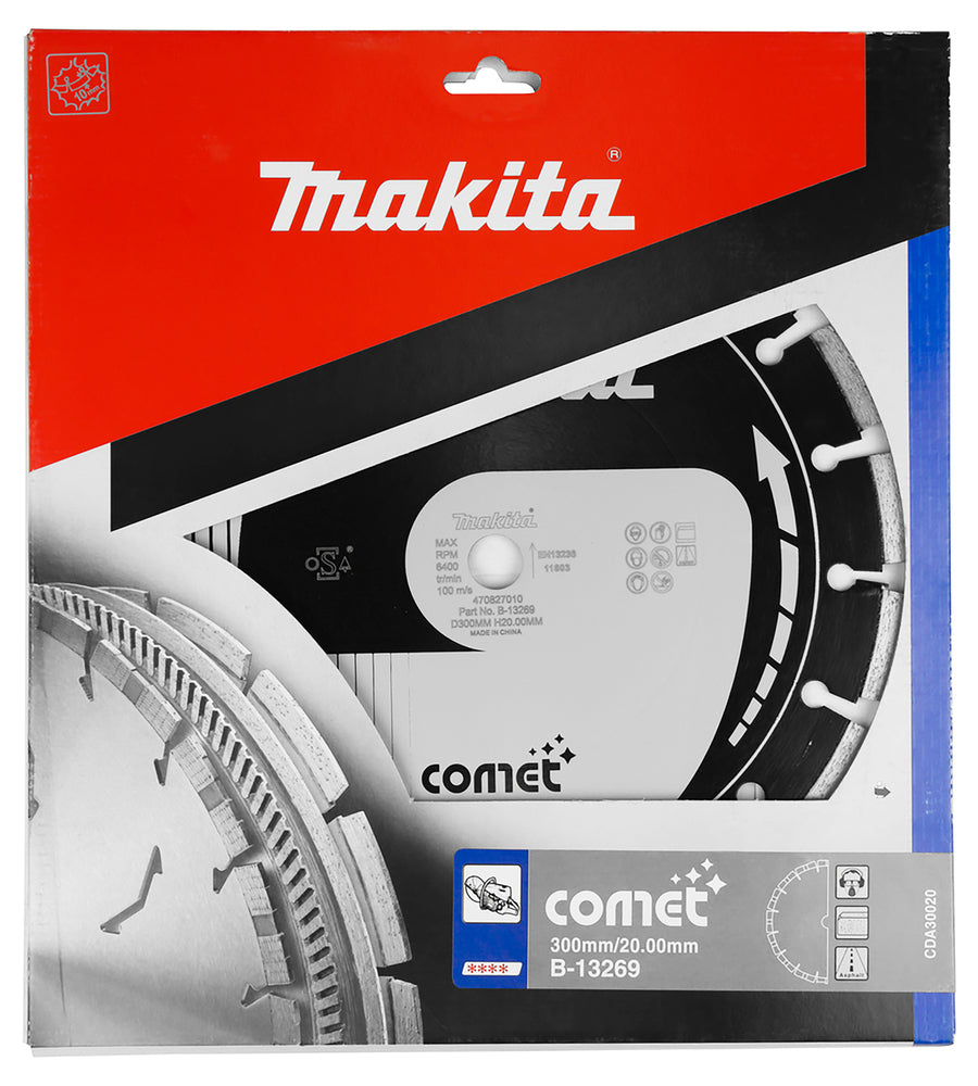 B-13269 Diamanttrennscheibe Comet Asphalt 300mm