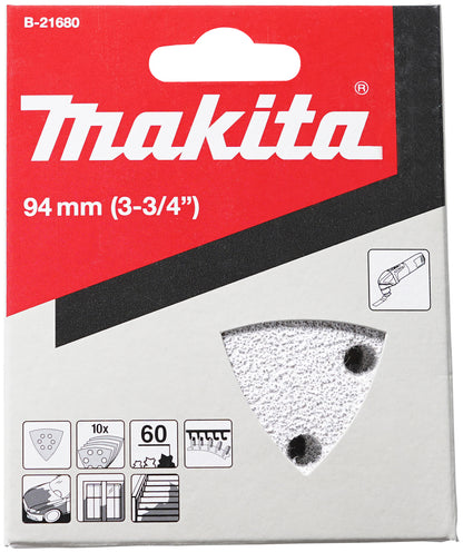 B-21680 Delta-Schleifpapier A60