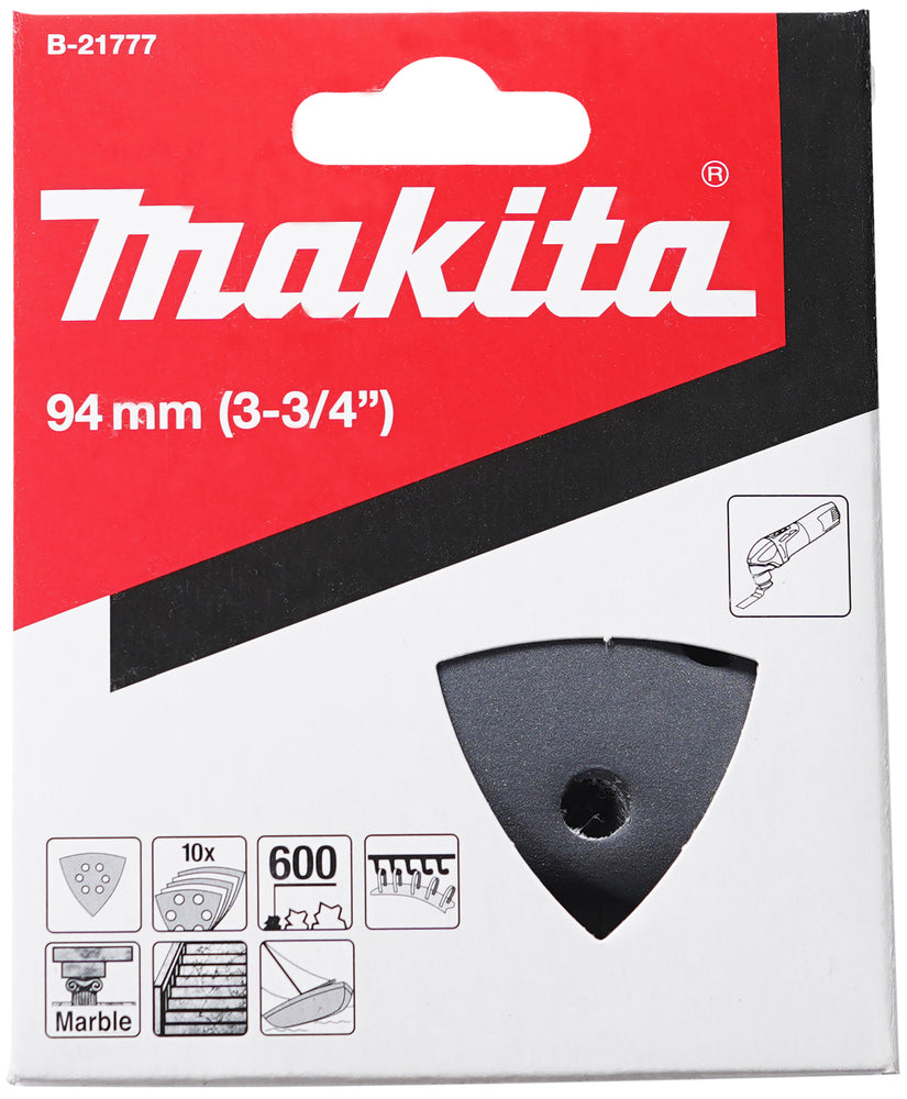 Delta-Schleifpapier C600 94mm Klett