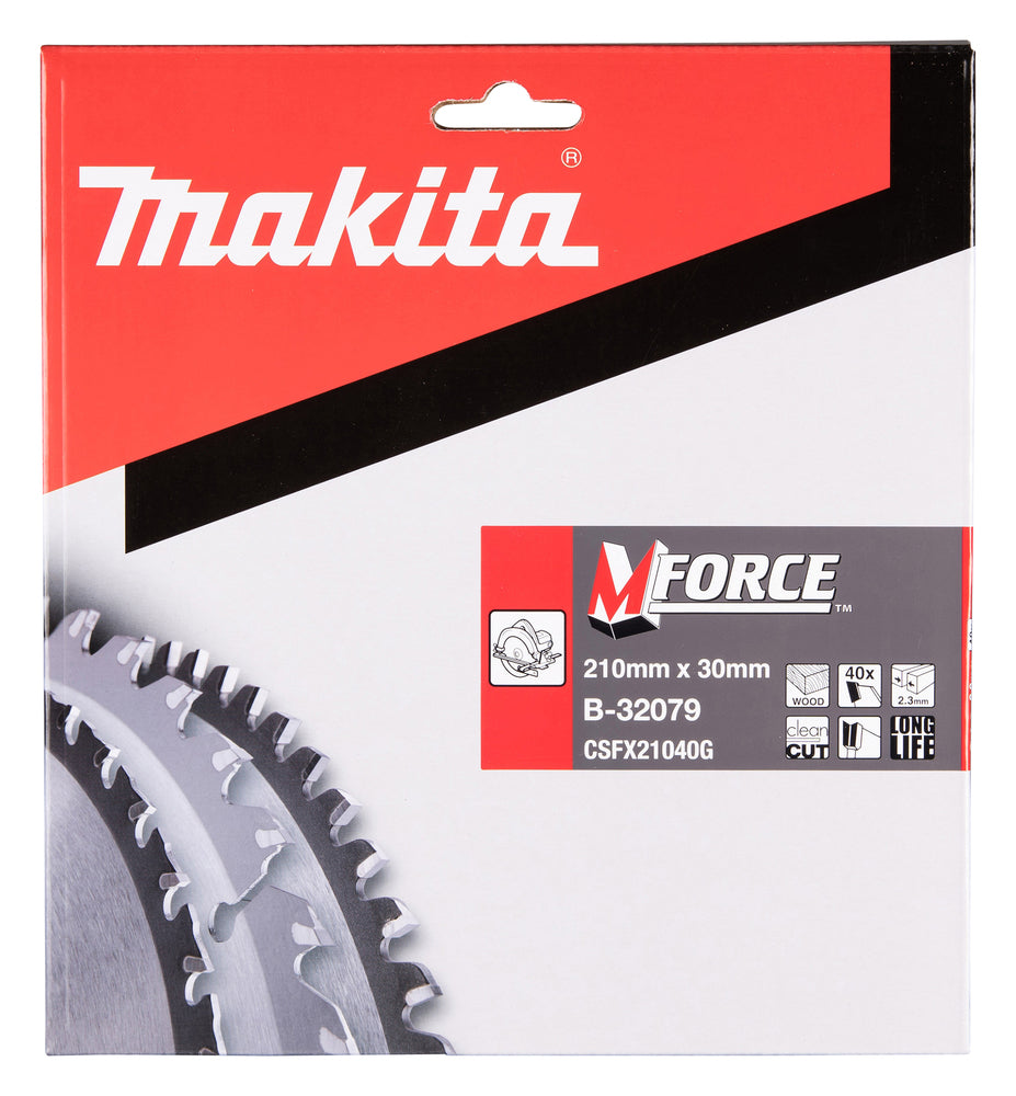 Kreissägeblatt 210x30x40Z M-FORCE
