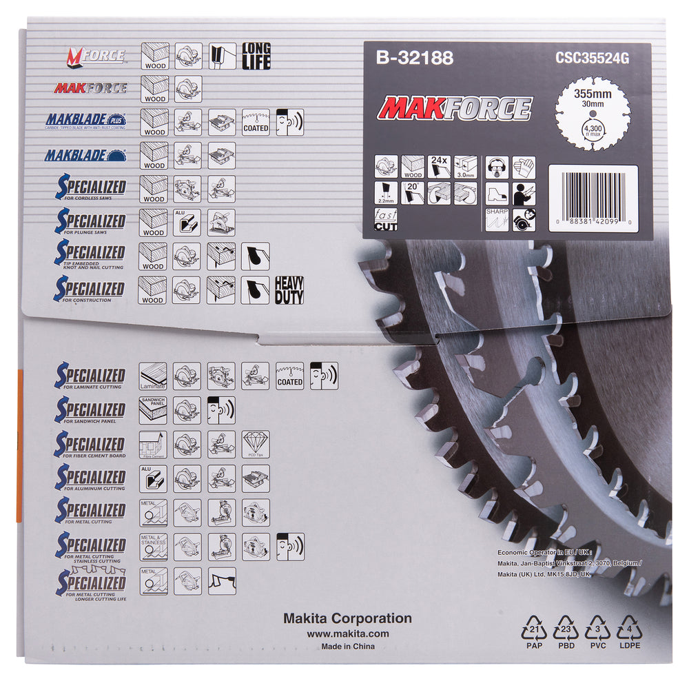 B-32188 Kreissägeblatt MAKFORCE