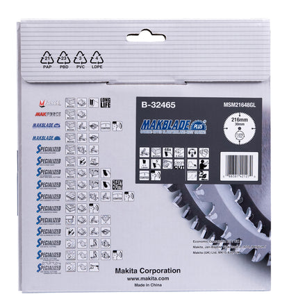 B-32465 MAKBLADE+ Sägeb. 216x30x48Z