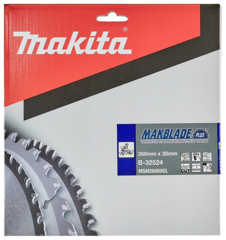Kreissägeblatt 260x30x60Z MAKBLADE PLUS