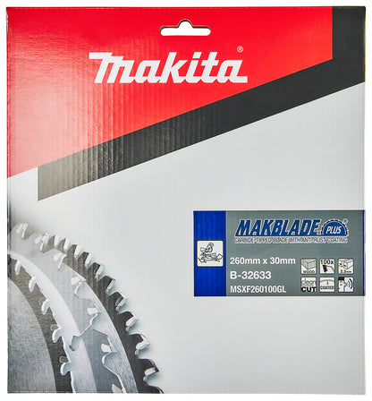 B-32633 MAKBLADE+ Sägeb. 260x30x100Z