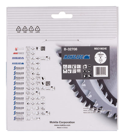 B-32708 MAKBLADE Sägeb. 190x20x24Z