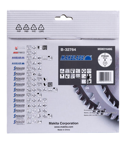 B-32764 MAKBLADE Sägeb. 216x30x48Z