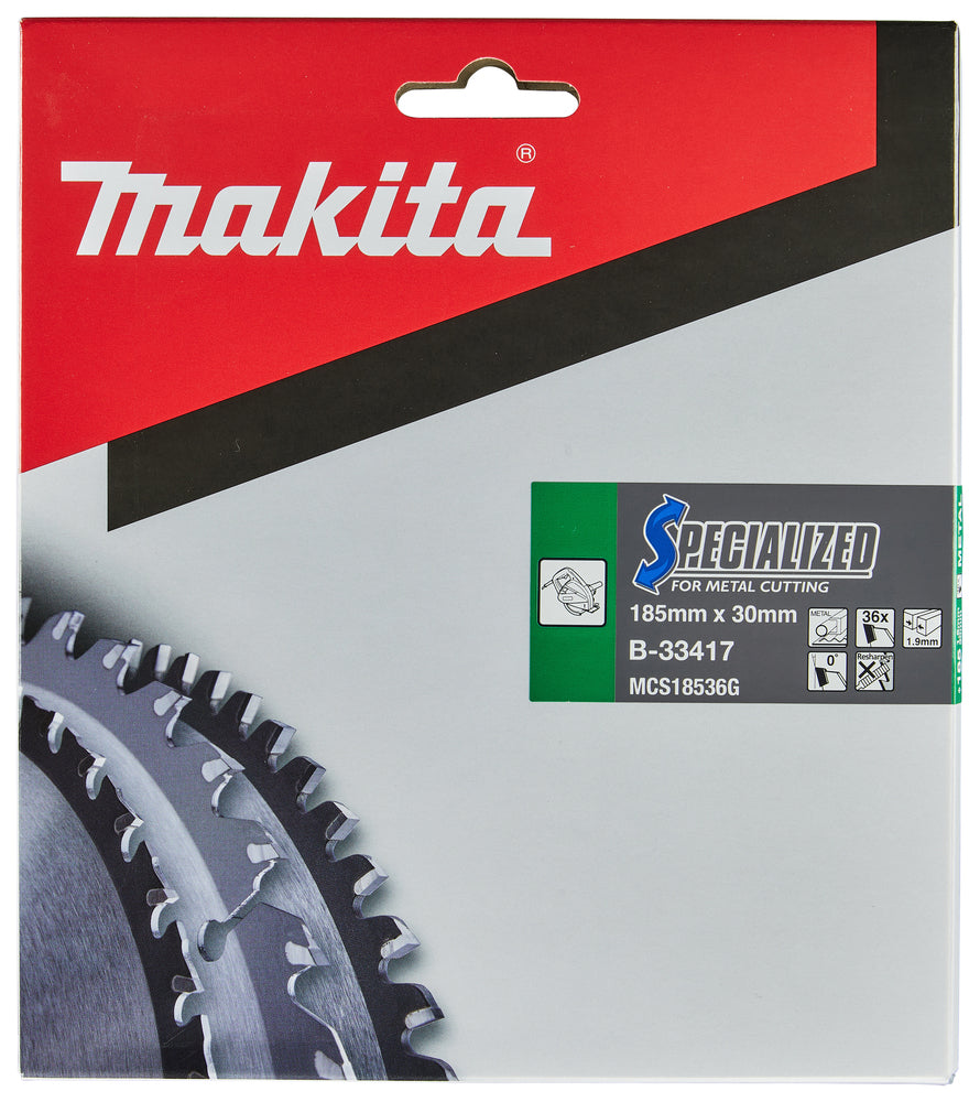 Kreissägeblatt 185x30x36Z Specialized Metal