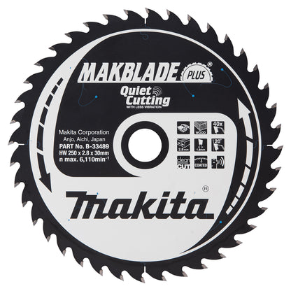 MAKBLADE+ Sägeb. 250x30x40Z   B-33489