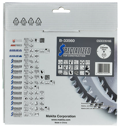 B-33560 SPECIALIZED Sägeb.235x30x16Z