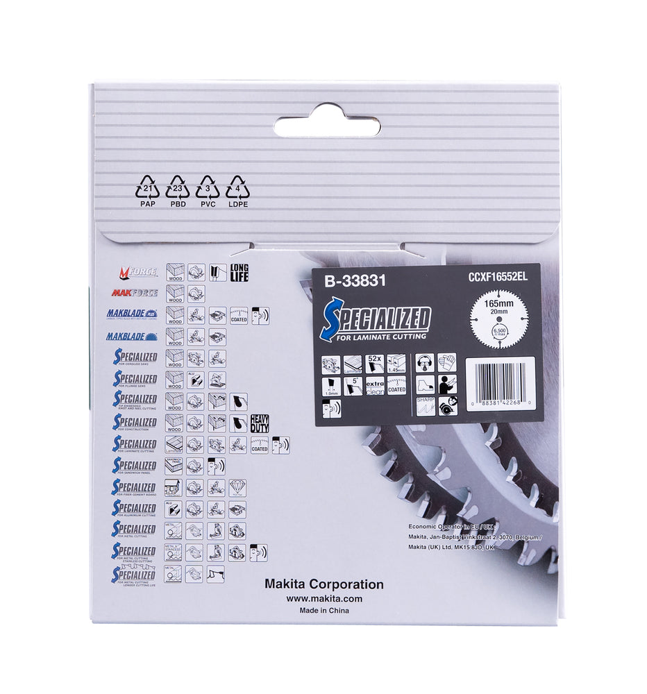 B-33831 SPECIALIZED Sägeb.165x20x52Z