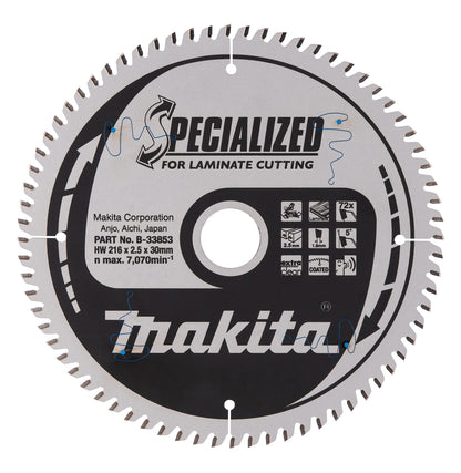 B-33853 SPECIALIZED Sägeb.216x30x72Z