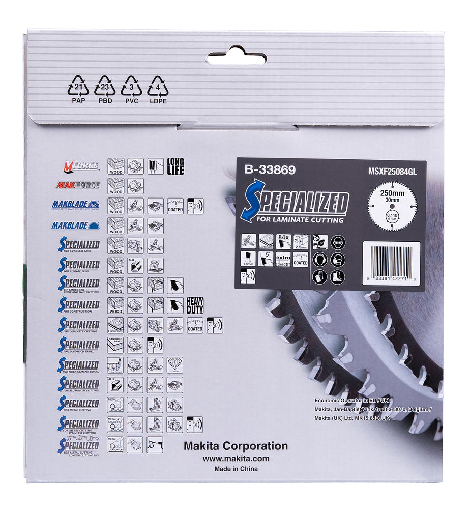B-33869 SPECIALIZED Sägeb.250x30x84Z