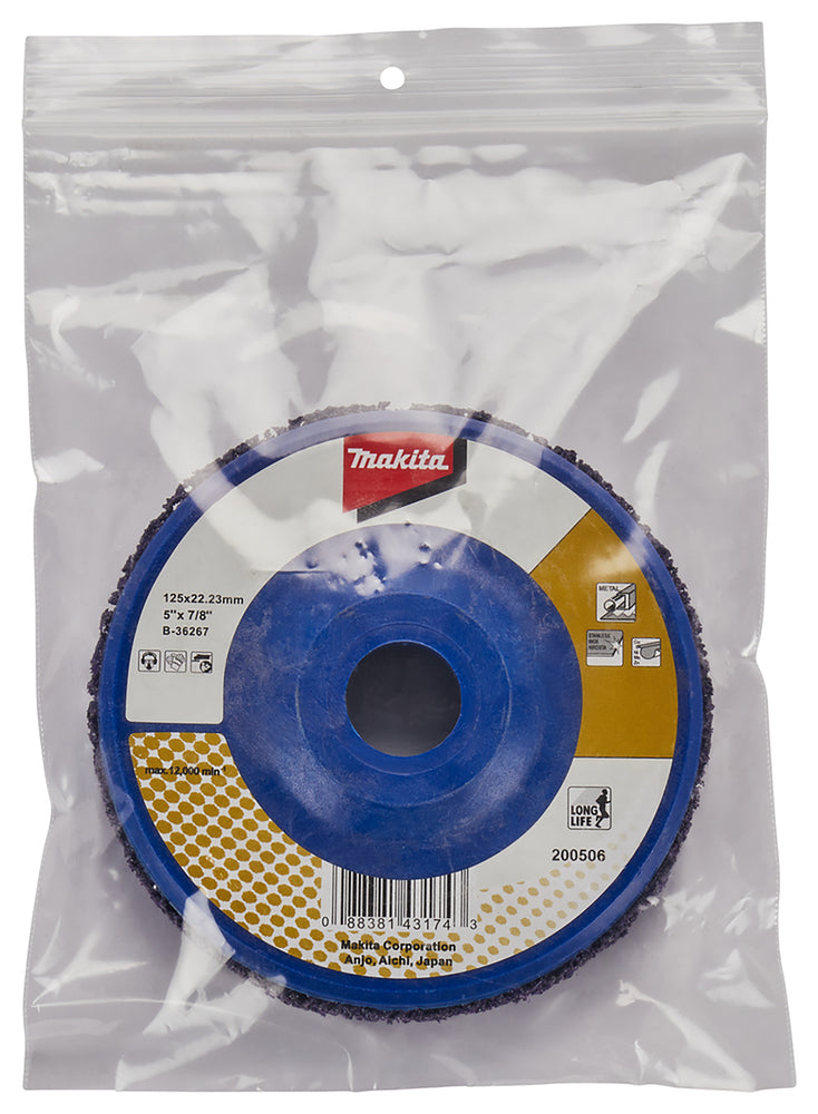 B-36267 Reinigungsscheibe Longlife lila 125mm