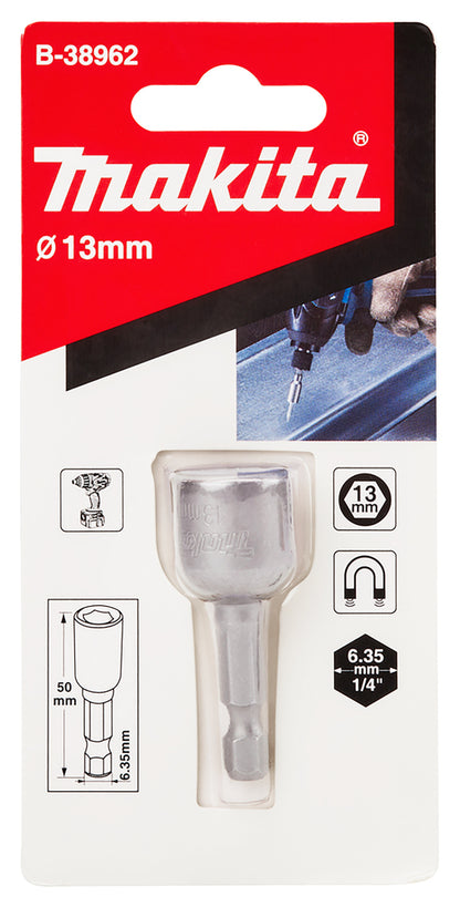 B-38962 Steckschlüssel 1/4" SW13