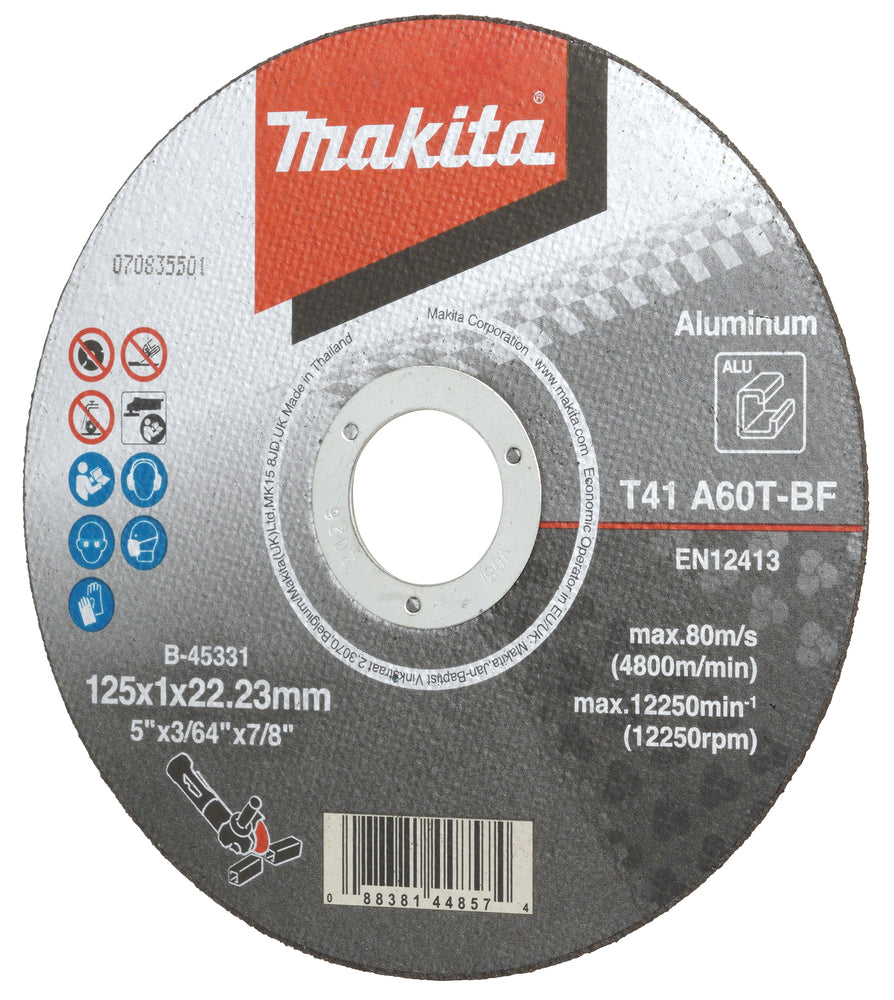 B-45331 Trennscheibe Alu 125x1,0mm