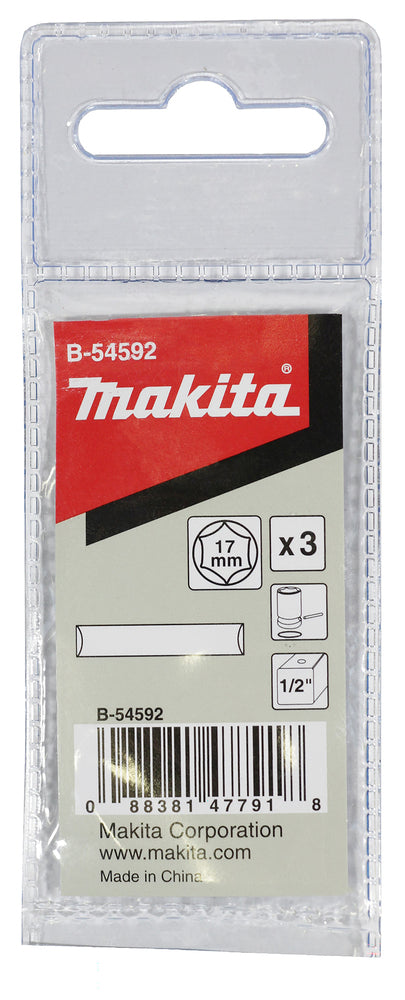 B-54592 Stift-Set f. 1/2" 17mm