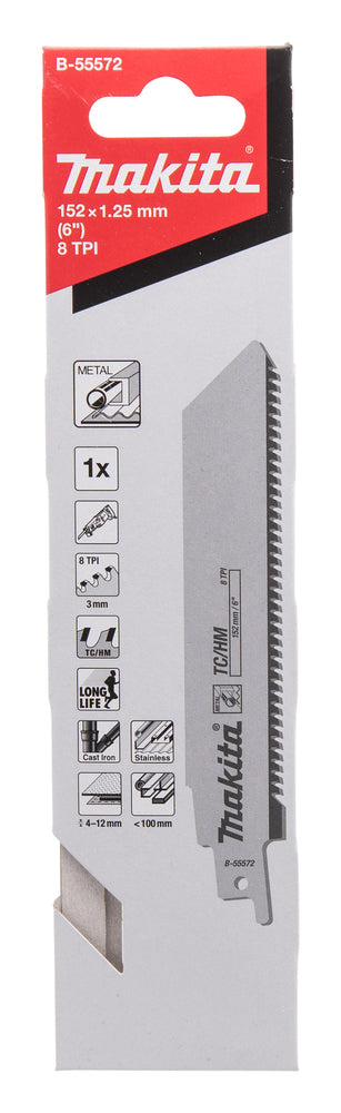 B-55572 Reciprosägeblatt 152mm Rettung