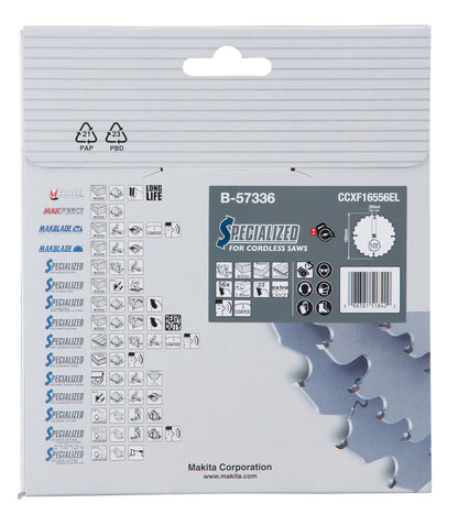 B-57336 Sägeblatt 165x1,45x20, 56Z EFFICUT
