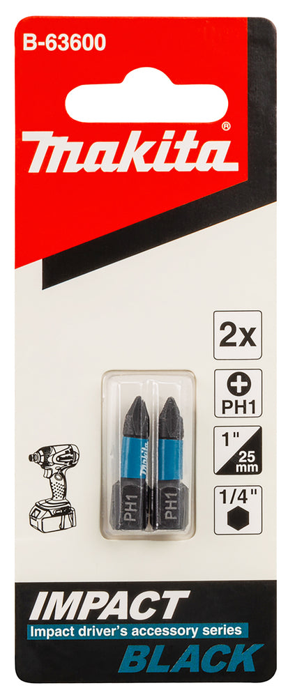 B-63600 Bit PH1 Impact Black
